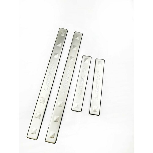 Накладки на пороги с подсветкой, светящиеся Шевроле Лачетти