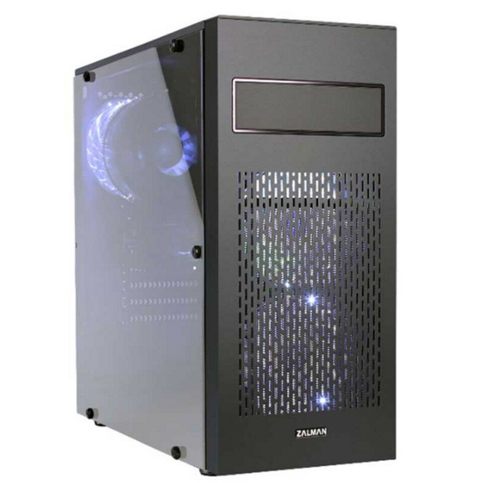 Корпус MidiTower Zalman N2 black (ATX, mATX, Mini-ITX, USB2.0 x2, USB3.0x1, без БП) (N2)