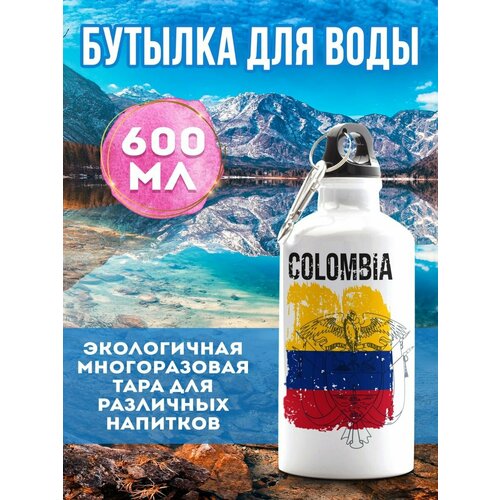 фото Бутылка для воды спортивная колумбия 600 мл филя