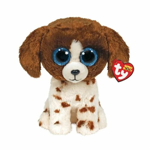 Ty Inc Мягкая игрушка Beanie Boo's Пятнистый щенок Muddles 25см Ty Inc 36487 ty мягкая игрушка beanie boo s кошечка опал 25см