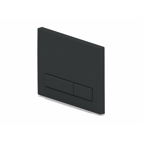 Клавиша смыва АНИ пласт WP1430 для инсталляции WC1110 механическая, прямоугольная, пластик, черная