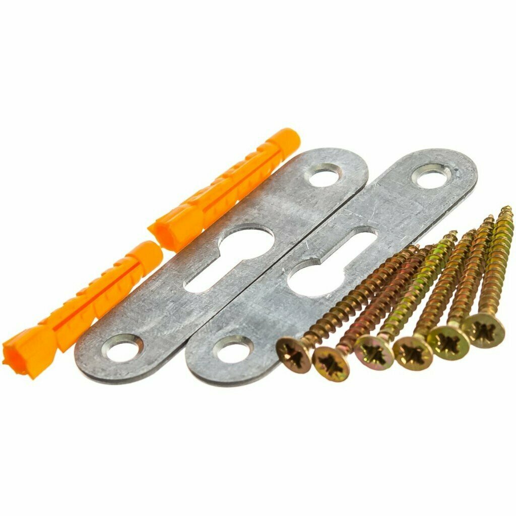 фото Подвес для полки, скрытый, 65 мм, белый цинк, 153280