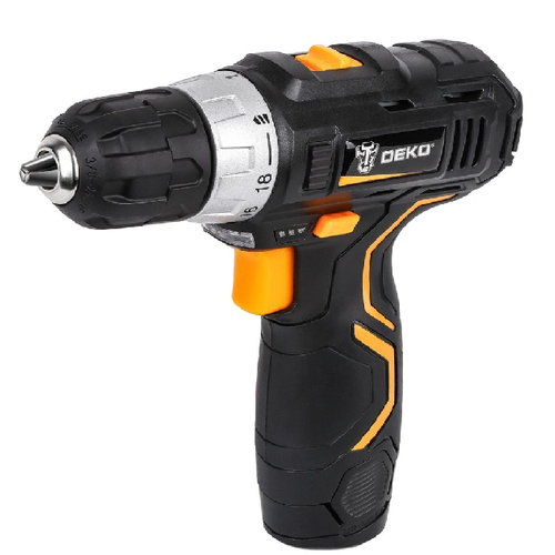 Аккумуляторная дрель-шуруповерт Deko GCD12DU3 SET 5 Li-Ion 1 5 Ач 12 В x2 0634148 419600₽