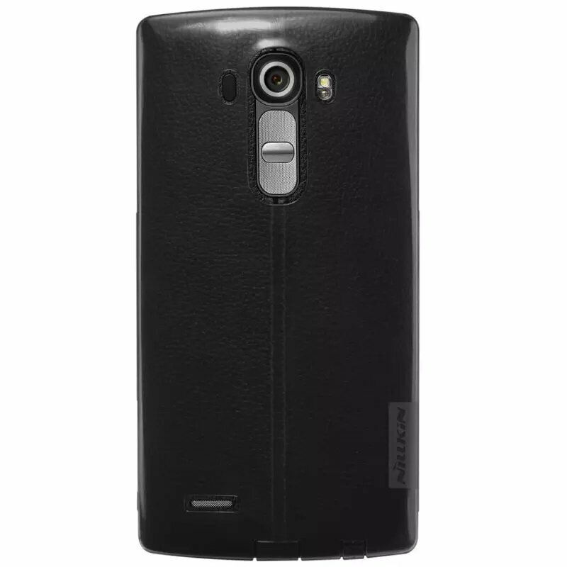 Накладка Nillkin Nature TPU Case силиконовая для LG G4 прозрачно-черная