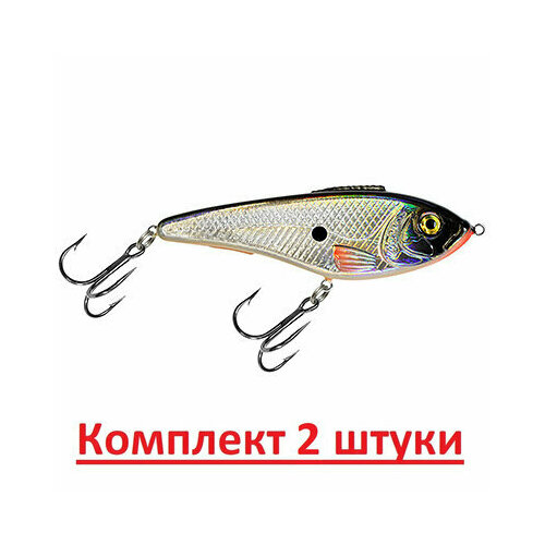 фото Воблер aqua ретро sinking 105mm, вес - 22,0g, цвет 023 (классика, плотва), 2 штуки