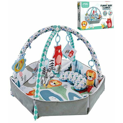 Next Игровой коврик с дугой Лес 6557N с рождения