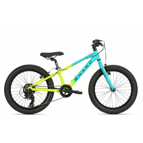 Велосипед Haro Flightline 20 Plus 2021 матовый бирюзовый желтый 2966500₽
