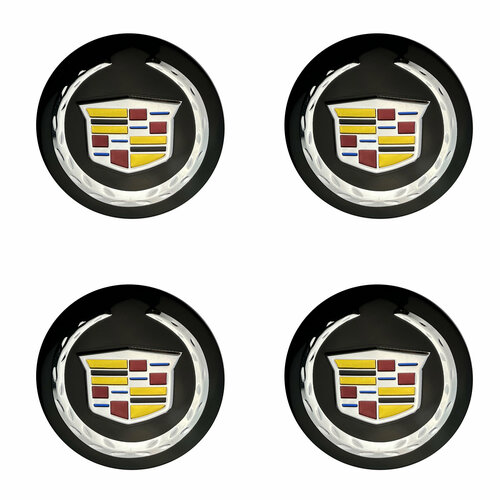 Наклейки на диски и колпаки Cadillac d56