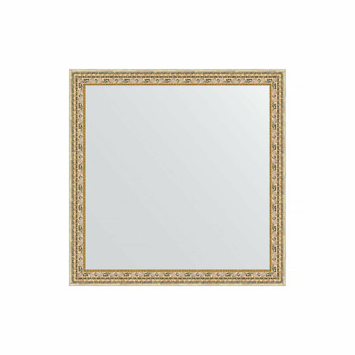 Зеркало в багетной раме - сусальное золото 47 mm