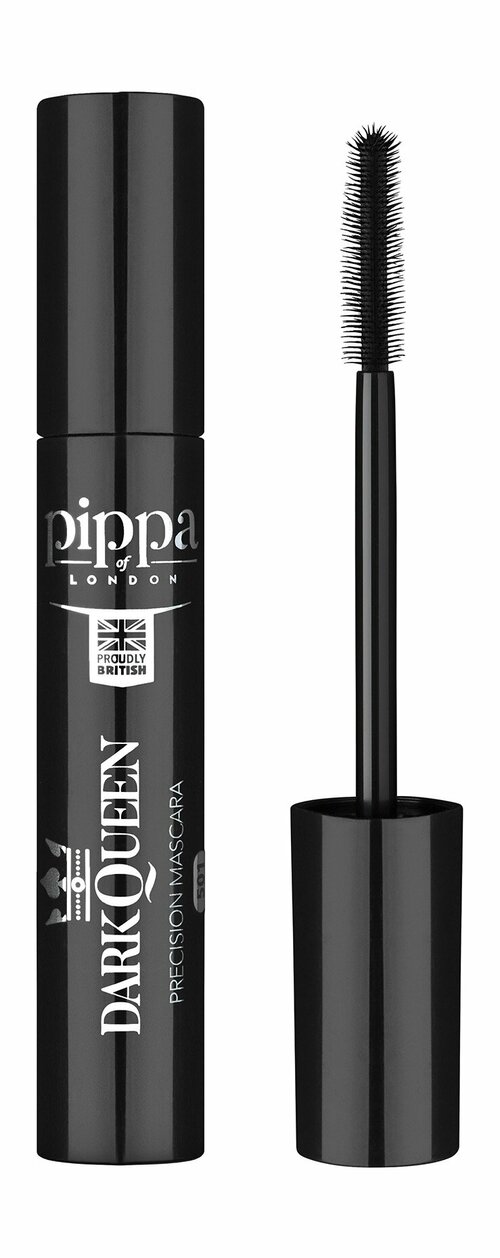 PIPPA OF LONDON Dark Queen Mascara Тушь для ресниц подкручивающая, 9 мл, 501