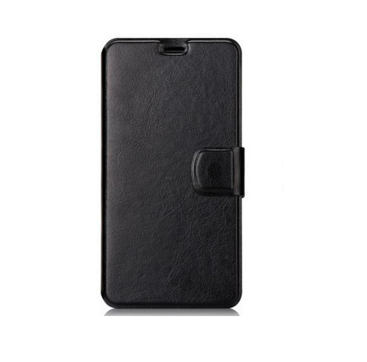Чехол-книжка MyPads для OnePlus 9 из качественной импортной искусственной кожи с подставкой застежкой и визитницей черный
