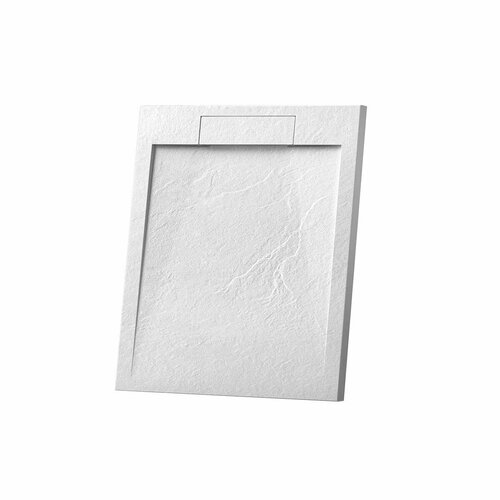 фото Поддон для душа из искусственного камня vincea vst-4srl9090w, 900*900*25, белый матовый