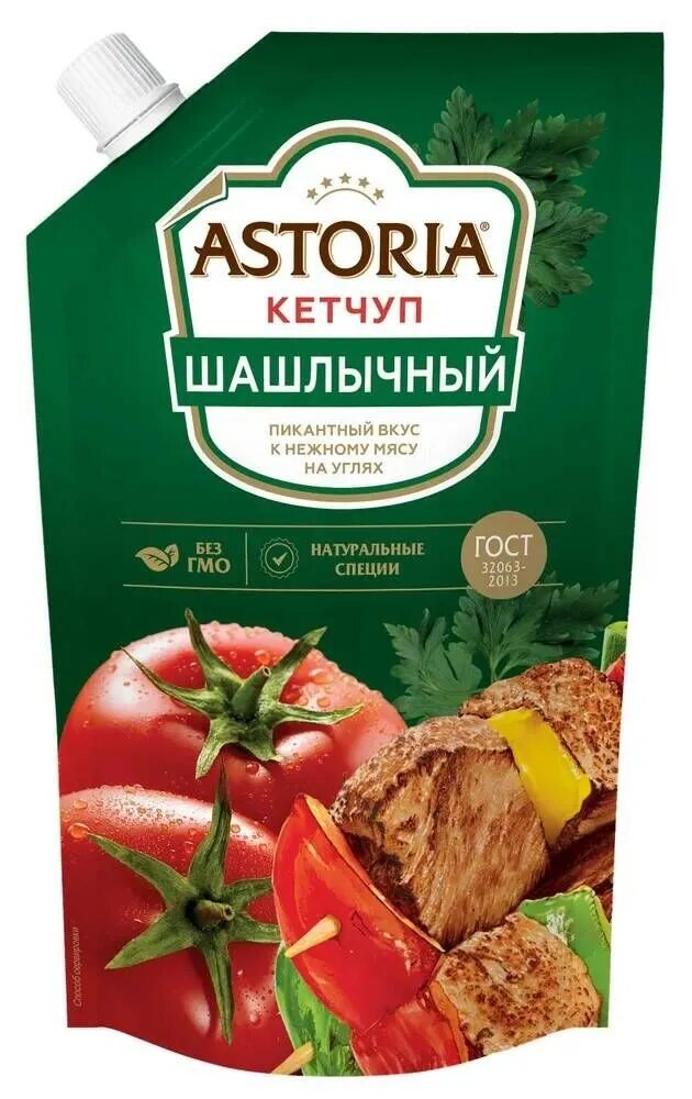 Кетчуп Шашлычный 2 шт по 200 г Astoria