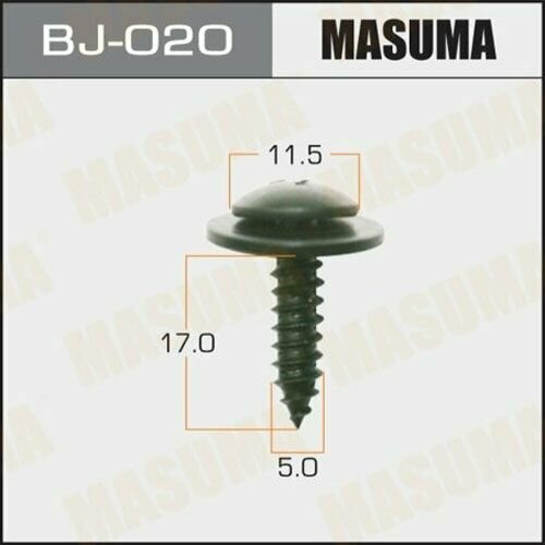 Саморез 5X17 Уп10шт Masuma арт. BJ020