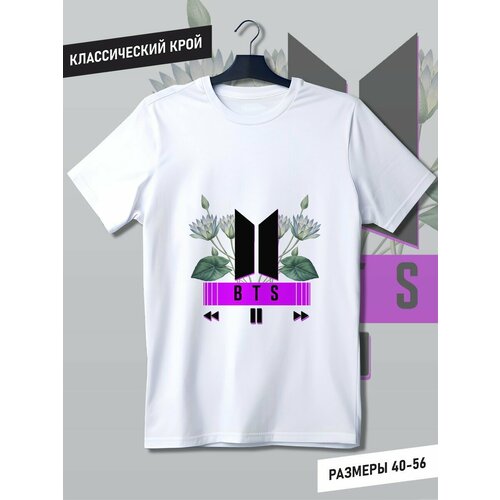 фото Футболка, размер m, белый будь на стиле