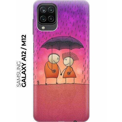 RE: PA Чехол - накладка ArtColor для Samsung Galaxy A12 с принтом Парочка под дождем re pa чехол накладка artcolor для oppo a73 с принтом парочка под дождем