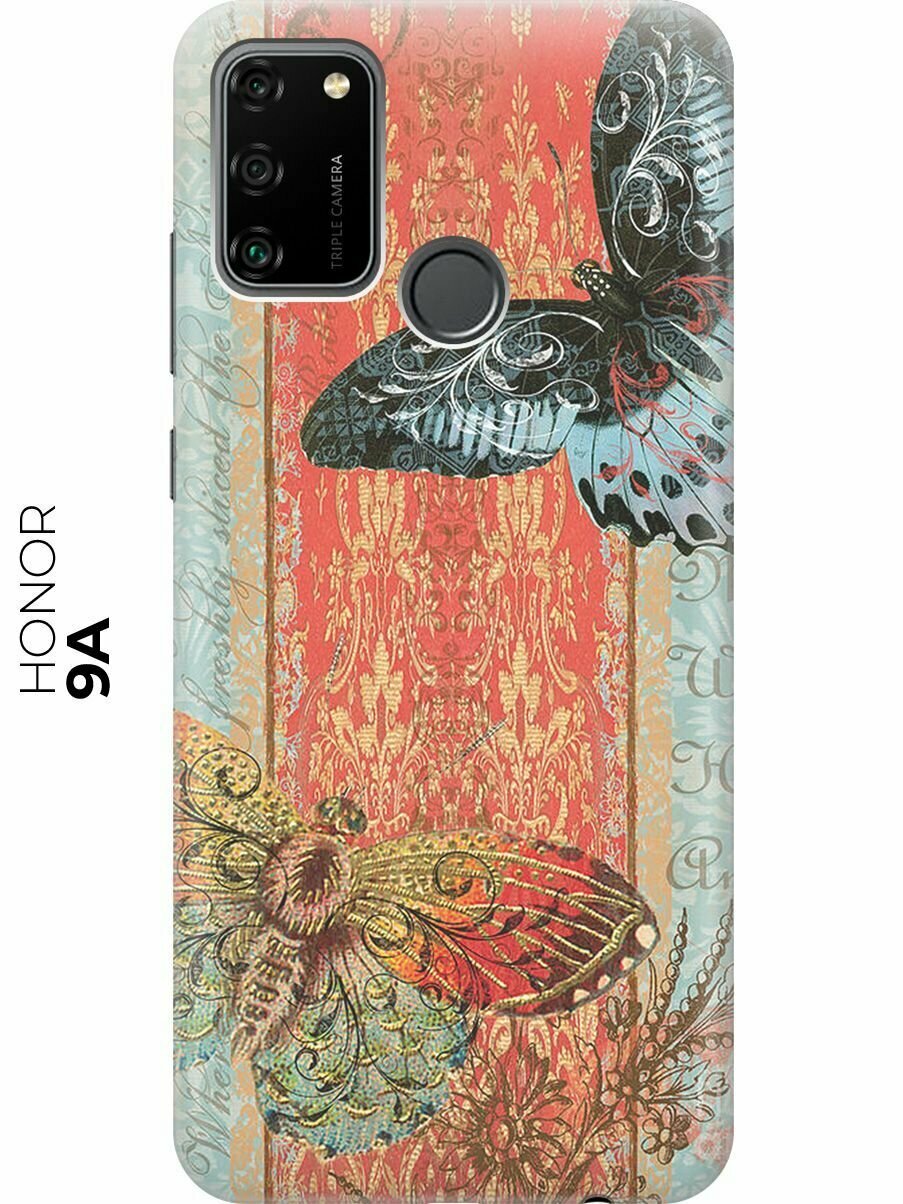 фото RE: PA Чехол - накладка ArtColor для Honor 9A с принтом "Две бабочки"