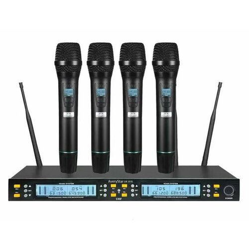 AveryStar UK-818 беспроводной микрофон 4шт 2650000₽