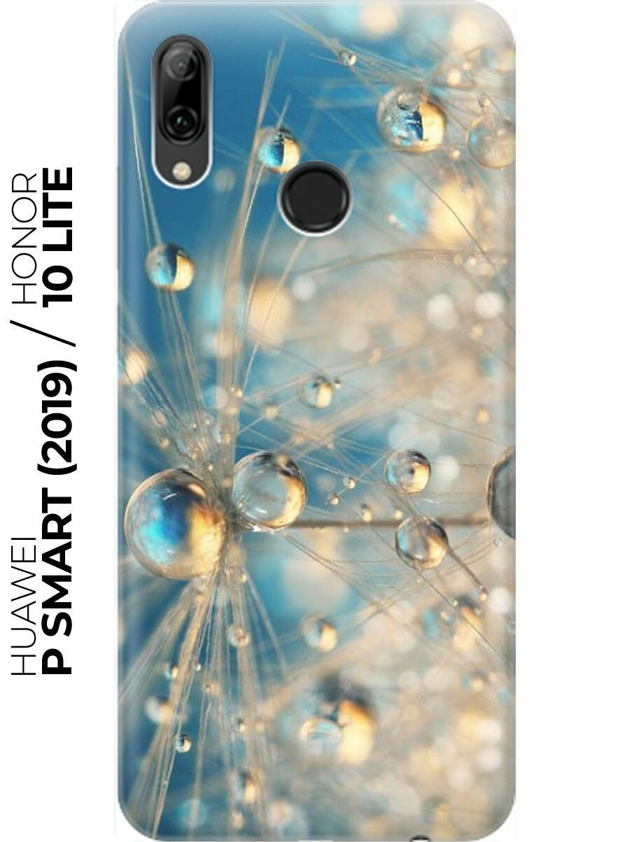 RE: PA Накладка Transparent для Huawei P Smart (2019) / Honor 10 Lite с принтом "Одуванчик в капельках"