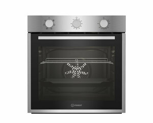 Встраиваемый электрический духовой шкаф INDESIT IFE 2630 IX, серебристый