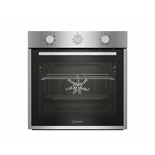 Встраиваемый электрический духовой шкаф INDESIT IFE 2630 IX, серебристый