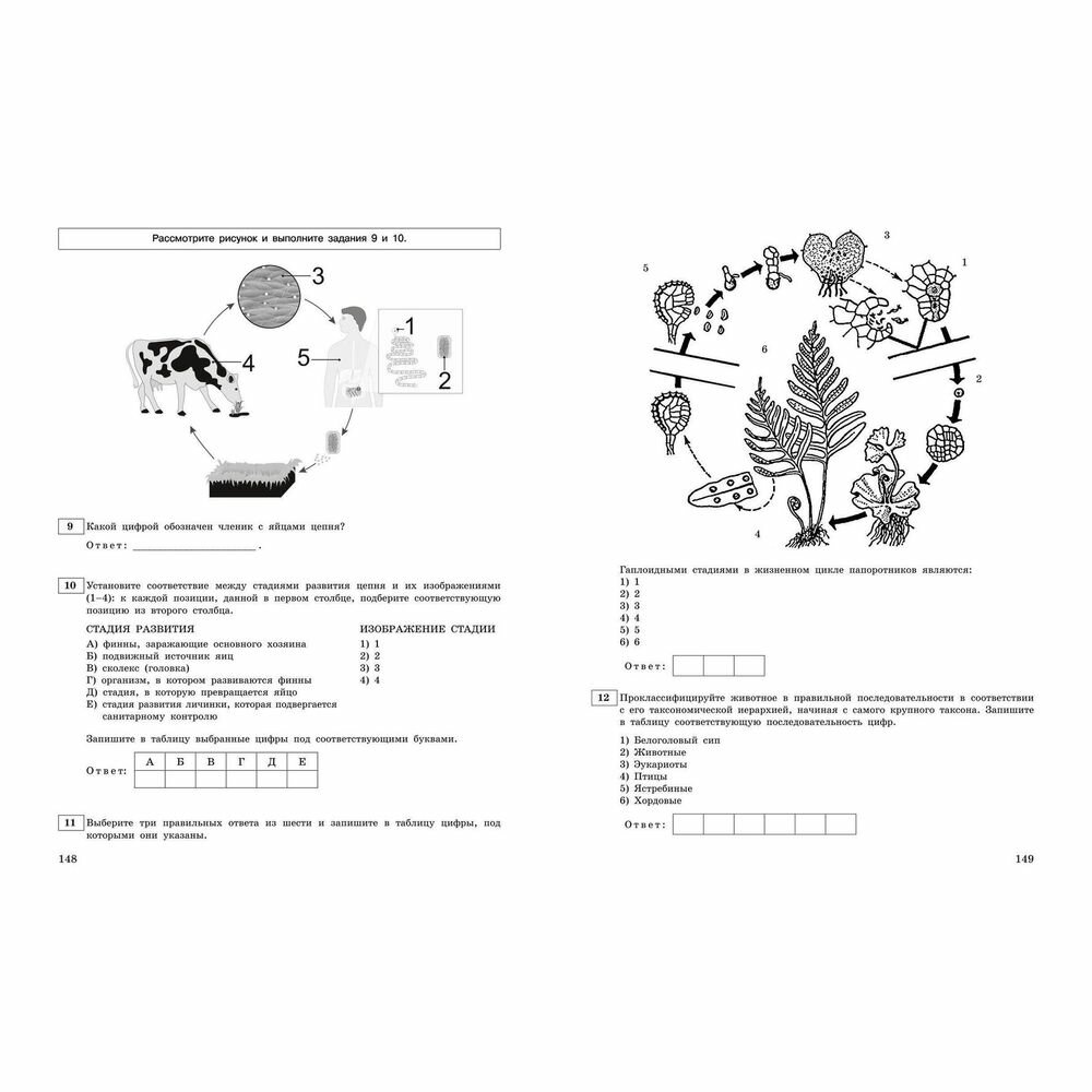 ЕГЭ-2024. Биология. Тематические тренировочные задания - фото №17