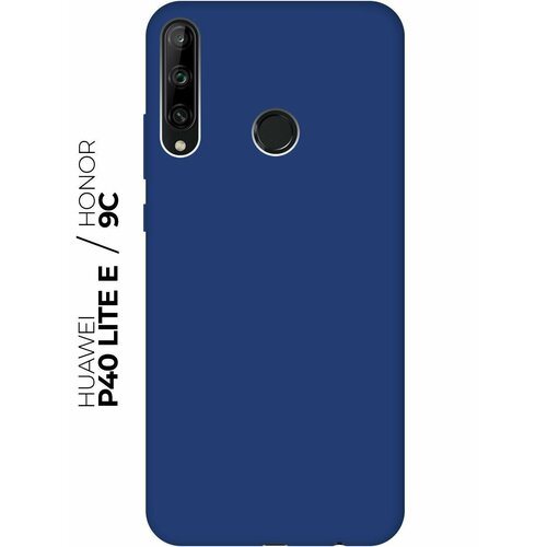 RE: PA Чехол - накладка Soft Sense для Huawei P40 Lite E / Honor 9C синий re pa чехол накладка soft sense для huawei p40 lite e honor 9c желтый