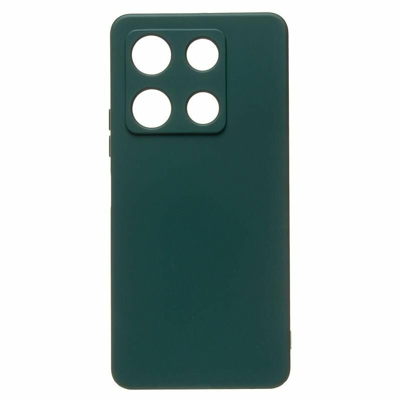 Чехол для Infinix Note 30 Pro (X678B) Note 30 VIP (X6710) силиконовый Soft Touch 4 <темно-зеленый>