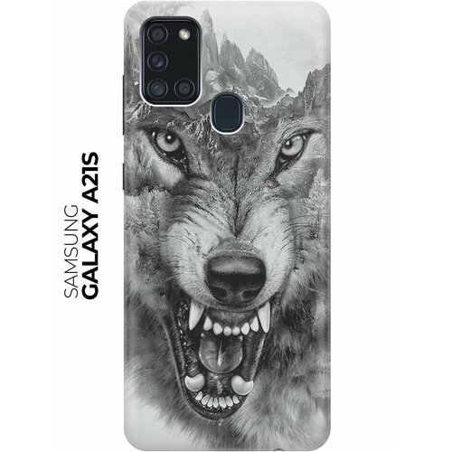 RE: PA Чехол - накладка ArtColor для Samsung Galaxy A21s с принтом Волк в горах re pa чехол накладка artcolor для oneplus 8 pro с принтом волк в горах