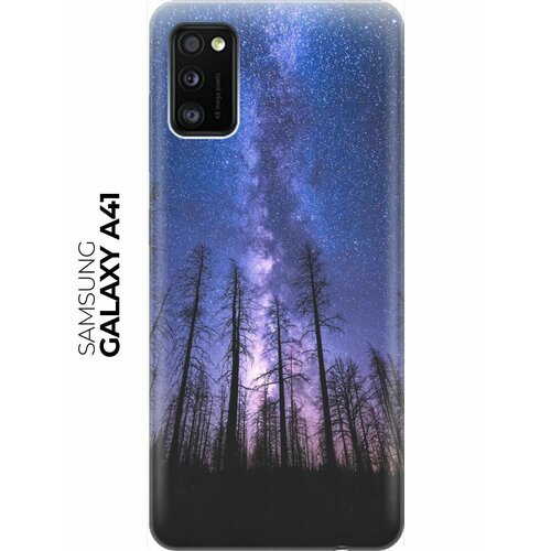 RE: PA Накладка Transparent для Samsung Galaxy A41 с принтом Ночной лес и звездное небо re pa накладка transparent для samsung galaxy a02s с принтом ночной лес и звездное небо