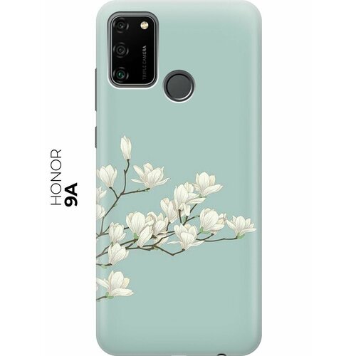 RE: PA Чехол - накладка ArtColor для Honor 9A с принтом Сакура на голубом re pa чехол накладка artcolor для oppo a52 a72 с принтом сакура на голубом