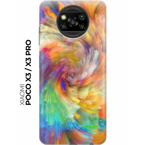 RE: PA Чехол - накладка ArtColor для Xiaomi Poco X3 с принтом Акварельная красота re pa чехол накладка artcolor для xiaomi mi 10t с принтом акварельная красота