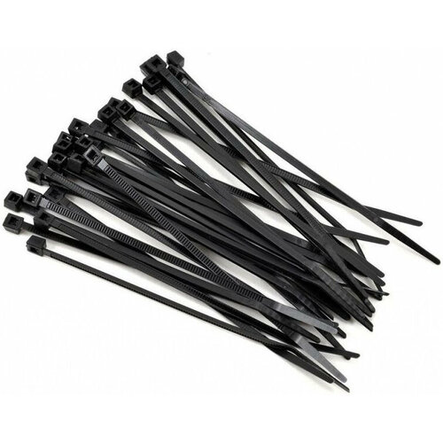 Стяжка пластиковая WRline WR-SHN-36-200B 200x3.6мм (упак:100шт) нейлон 6.6 черный
