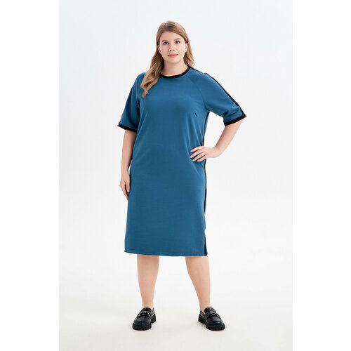Платье Olsi, размер 56, голубой