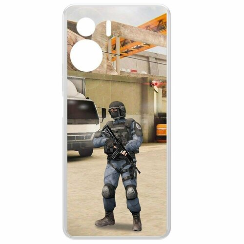 Чехол-накладка Krutoff Clear Case Cтандофф 2 (Standoff 2) - GIGN для Honor X50i