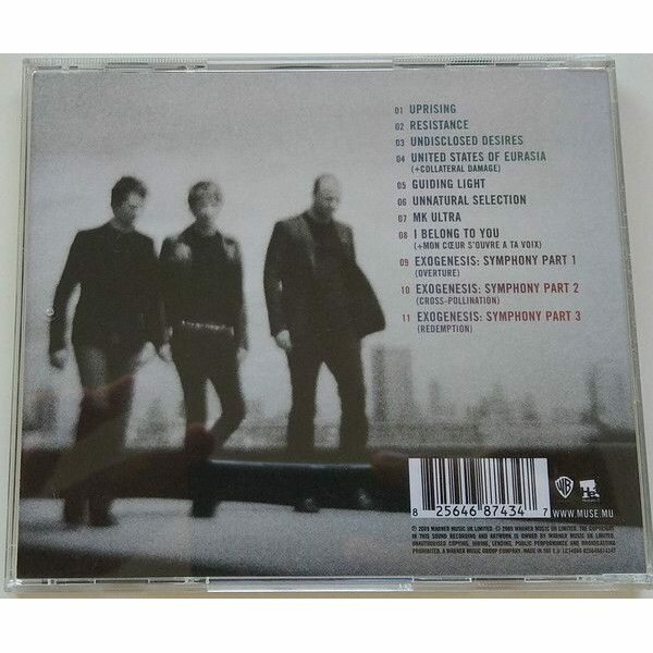 Компакт-диски, Warner Bros. Records, MUSE - The Resistance (CD) Медиа - фото №3