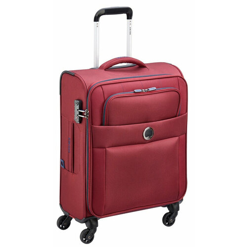 чемодан xiaomi 36 л размер s красный Чемодан Delsey, 36 л, размер S, красный