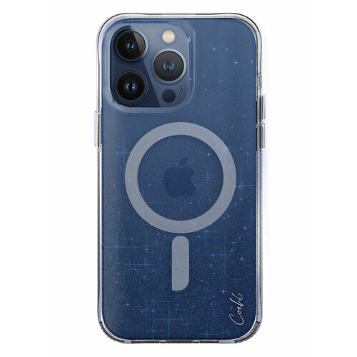 Uniq для iPhone 15 Pro чехол COEHL Prussian Blue (MagSafe)