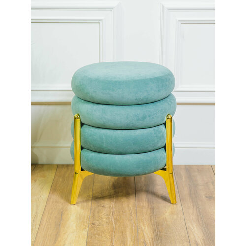 голубой, золотистый