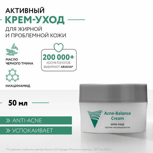 Крем Aravia Professional Acne-Balance Cream, 50 мл