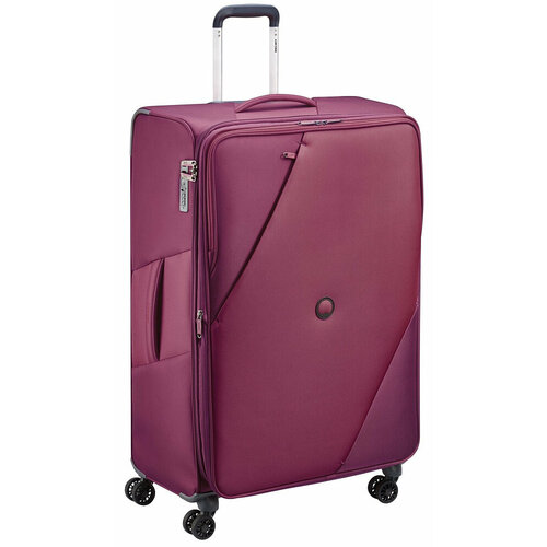 Чемодан Delsey, 129 л, размер XL, фиолетовый чемодан delsey 102 2 л размер xl фиолетовый