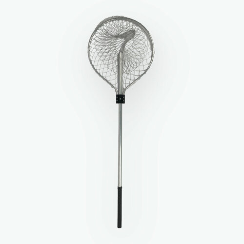 фото Подсачек с длинной ручкой стерх 0.45х1,8 м - малый овал - металл