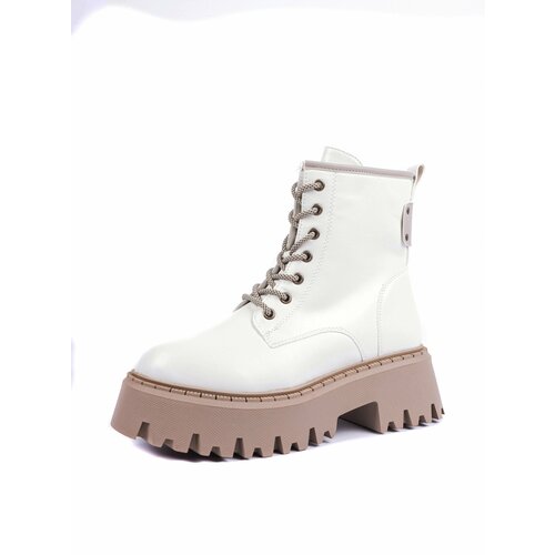 фото Ботинки keddo, размер 37, бежевый