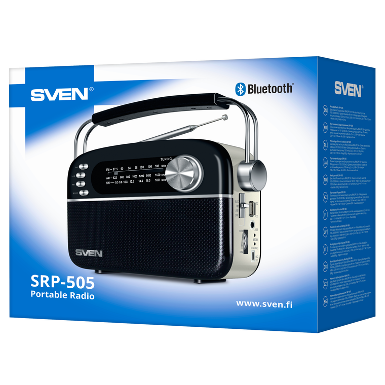 Радиоприемник Sven SRP-505 черный