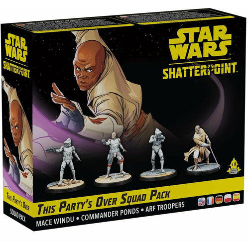 Миниатюры для настольной игры Star Wars: Shatterpoint - This Party's Over Squad Pack, на английском