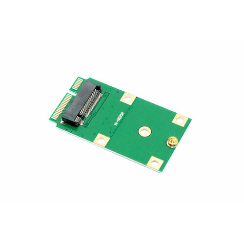 Переходник SSD M.2 2230/2242 SATA на mSATA N-NGMA адаптер переходник компактный для установки ssd m 2 2230 2242 sata b m key в разъем 2 5 sata зеленый nfhk n 1835