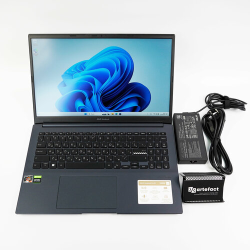 Игровой ноутбук 156 Asus Vivobook Pro 15 Ryzen 5 5600H 16GB 512GB SSD M2 RTX 3050 4GB 1920x1080 Oled 144Hz Win 11 Pro 7290000₽