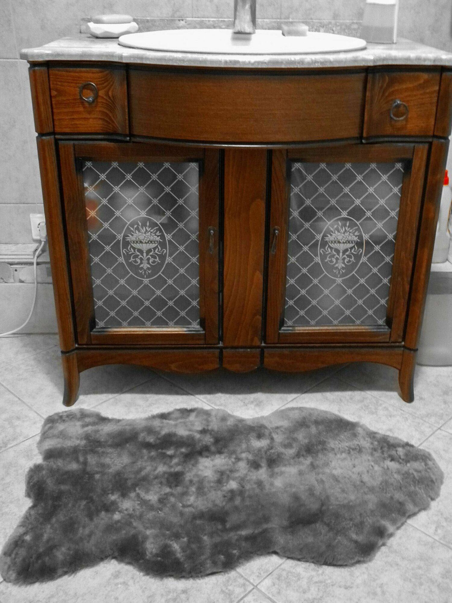 фото Декоративный коврик "MAGIC SHEEP" из натуральной овчины