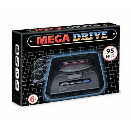 Игровая Приставка 16-bit Mega Drive Classic Drive + 95 игр