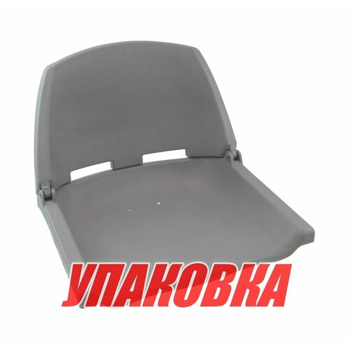 фото Кресло пластиковое серое упаковка из 3 шт. нет бренда